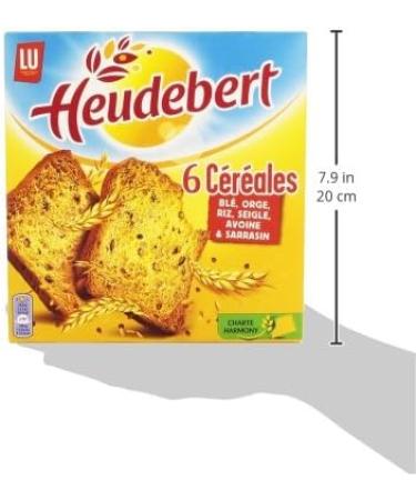 Heudebert Rusk 6 Cereals Pack 300 g - Buy Online on GoSupps.com