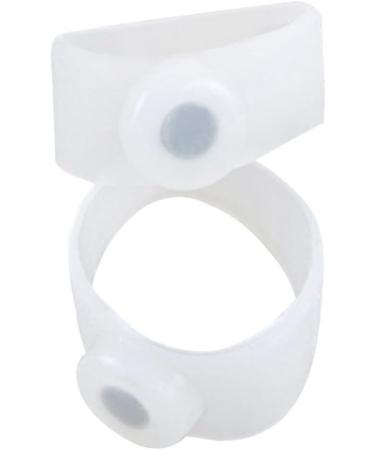SOIMISS 15 Pairs Magnetic Toe Rings & Silicone Gel Toe Separators for Women - Foot Slimming Tools & Massage - White - Buy Online on GoSupps.com