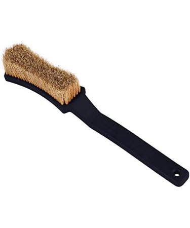 Bouldering Brush with Thick Boar's Hair Bristles | Rock Climbing Holds Cleaner | Indoor/Outdoor Climbing Chalk Brush - Black & Purple - Buy Online on GoSupps.com