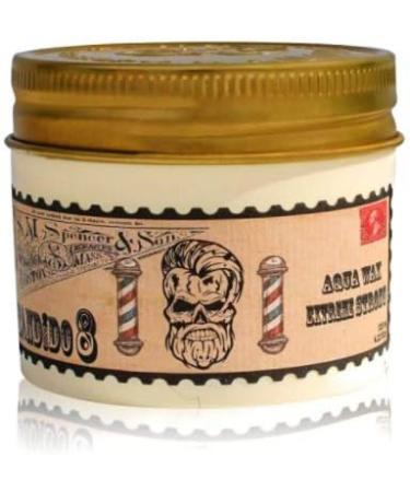 Bandido Aqua Wax No. 8 Black 3 x 125 ml Set of 3 | Extreme Strong Hold Styling Wax for Men - Buy Online on GoSupps.com