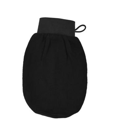 NOLITOY 2pcs Body Dead Skin Remover & Back Massager - Exfoliating Bath Scrubber Gloves for Shower & Spa - Black Bath Mitts for Smooth Skin - Buy Online on GoSupps.com