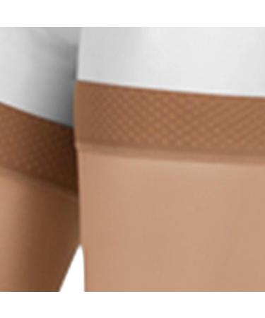 Juzo 4410AGSBSH10 Basic Stockings with Silicone Border 15-20 mmHg - Open Shoe Short - Black - International Shipping Available - Buy Online on GoSupps.com