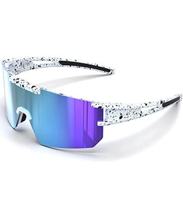 G2RISE Polarized Sunglasses for Men Women - Trendy Sunglasses with UV Protection for Driving & Fishing Cycling Running Sports Blue