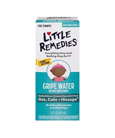 Little Remedies Tummys Gripe Water  4 Fluid Ounce