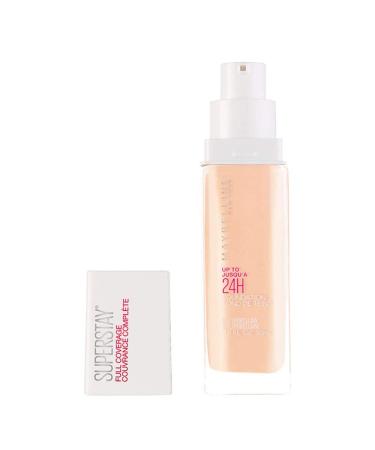 Maybelline Super Stay Full Coverage Liquid Foundation - Porcelain - 1 Oz | Long-Lasting Makeup - Buy Online on GoSupps.com
