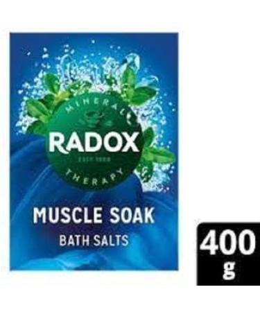 Radox Mineral Therapy Sels de bain pour massage musculaire m lang s de mani re unique avec des min raux des herbes et un parfum apaisant de thym pour un bain relaxant 400 g - Buy Online on GoSupps.com