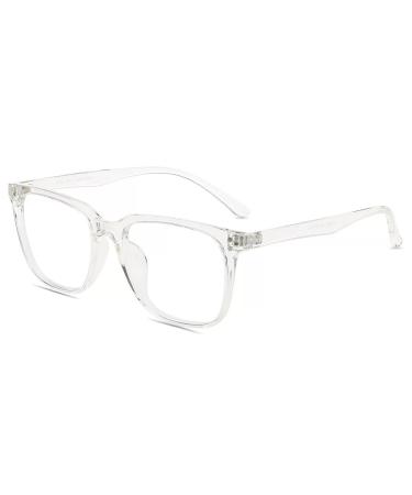 Firmoo blue light filter reading glasses with prescription 3.0x for women men anti blue light reading aid anti UV anti-reflective glasses visual aid