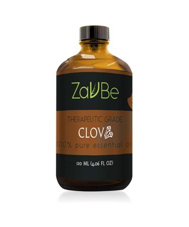 MABUA Clove Leaf Oil (Eugenia Caryophyllata) 100% Pure Natural Therapeutic Grade 120 mL (4 oz)