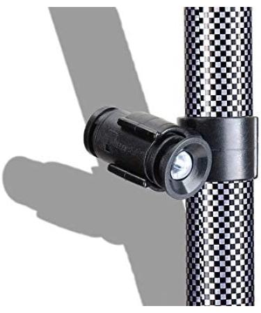 LightBaum LED Flashlight for Crutches, Canes & Walkers - Prevent Falls, Perfect Night Illumination (Universal Tube Mount) - Buy Online on GoSupps.com