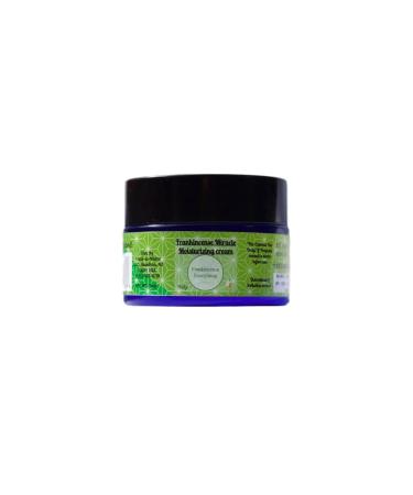 Frankincense Miracle Moisturizing Cream | 100% All-Natural Boswellia Frankincense Anti-Aging Skin Cream | Organic Sacred Frankincense Infused Coconut Oil and Shea Butter - 1 Oz Glass Jar