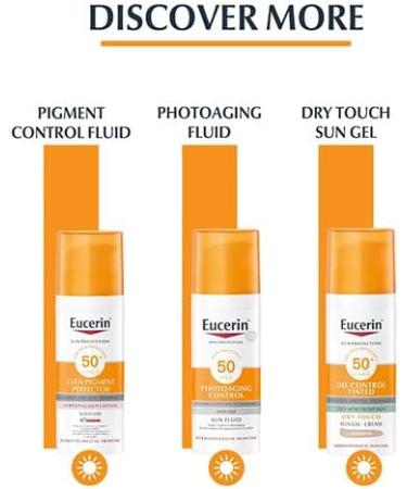 Eucerin Sensitive Protect Face Sun Cream SPF50+ For Sensitive & Atopic Skin 50ml - Buy Online on GoSupps.com