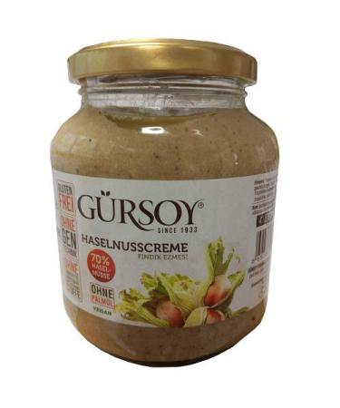 Premium Vegan Hazelnut Spread - 70% Hazelnut Gluten-Free Palm Oil-Free No Preservatives or Dyes - 320g x 3 Pack - Buy Online on GoSupps.com