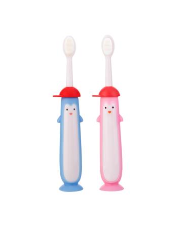 Healeeved 2st toothbrush mouth cleaning brush -Training brush tooth plaster station children toothbrush children's tooth care child needs daily use products for children toddler pp