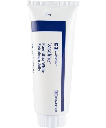 Vaseline Pure Ultra White Petroleum Jelly Bundle - 3 Sizes (3.25 oz 1 oz 0.6 oz) - Ideal for All Skin Types - Shop Internationally - Buy Online on GoSupps.com
