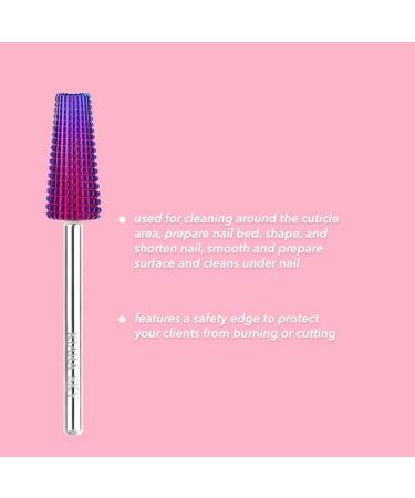Kiara Sky Purple E-File Nail Drill Bits - 5-in-1 Medium i - Buy Online on GoSupps.com
