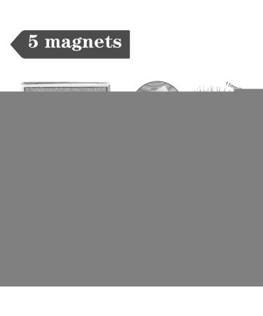 itrimaka Magnetic False Eyelashes - 2 Pair Long-Lasting Eyelashes No Glue False Lashes Kit Natural Look Reusable Lashes with Applicator 3D Artificial Eyelashes for Women - Buy Online on GoSupps.com