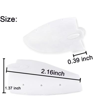 Mcvcoyh 6 Pieces Pinky Toe Separator Pinky Toe Cushion Protectors Gel Toe Separators Toe Straighteners for Curled Toes Pain Relief Overlapping Toe Curled Pinky Toe - Buy Online on GoSupps.com