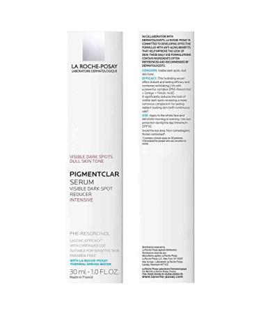 La Roche-Posay Pigmentclar Dark Spot Corrector Serum - Reduce Age Spots & Even Skin Tone â€“ 1 Fl Oz - Buy Online on GoSupps.com