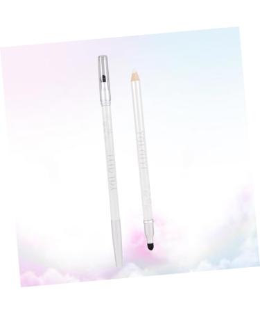 HAPINARY 2pcs White Eye Shadow Pencil Lying Silkworm Pen Double Head Eye Shadow Pen Eye Shadow Pen - Buy Online on GoSupps.com