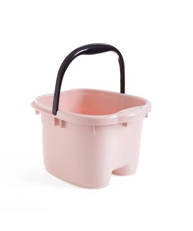 MASONK Plastic Bucket Foot Bath Bucket Bathroom Foot Tub Wash Basin Laundry Buckets Portable (Color : C Size (C Lofty Ambition B As the picture shows