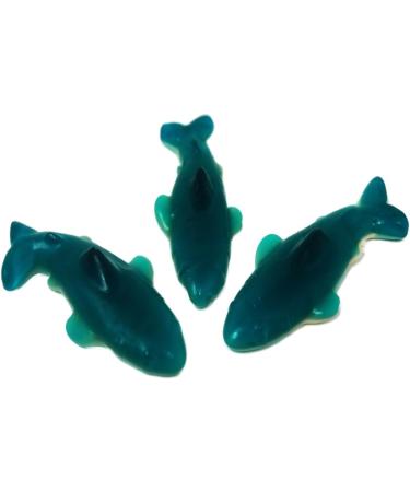  Fruchtgummi B ren & Co. Ravazzi Blue Sharks XL Fruit Gum with Peach Flavour 300g - Buy Online on GoSupps.com