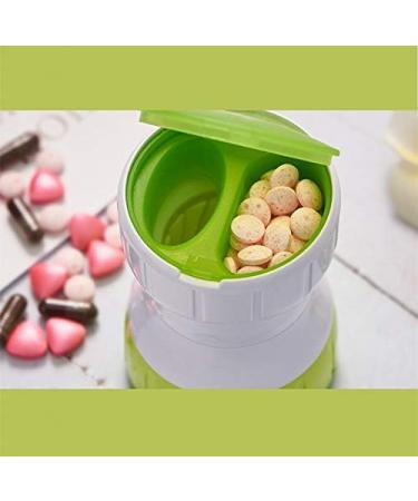 2021 Upgrade Pill Crusher Cutter Splitter Box - Green | Buy Internationally Online - Buy Online on GoSupps.com