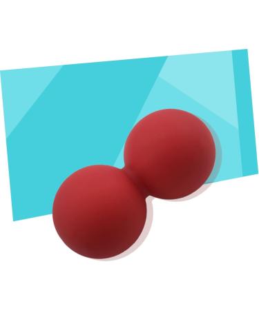 Homsfou Yoga Ball Silicone Gags - Peanut Massage Balls for Plantar Fasciitis & Relaxation | Fitness & Yoga Essentials - Buy Online on GoSupps.com