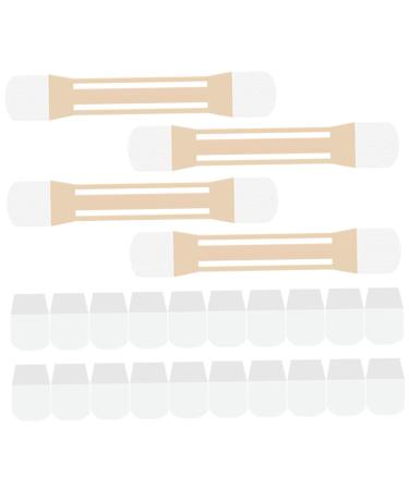 FOMIYES 4pcs Chin Relaxation Wrinkles Tapes Firming Shaping Invisible Swan Miss Sticker Bands Wrinkle for 20.5x4cm As Shown