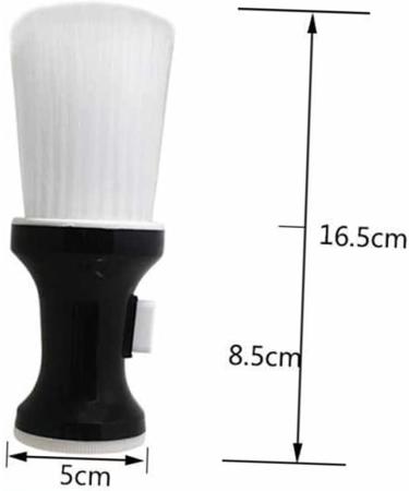 Housoutil 1pc Salon Neck Brush Barber Supplies for Men Professional Barber Supplies Brush Neck Duster Brush for Hair Cutting with Hairbrush Hair Cutting Brush Grooming Brush Man Electric medium Black - Buy Online on GoSupps.com