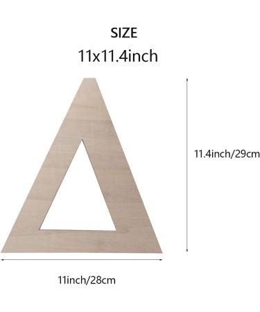 Focal20 Unfinished Wooden Greek Letters - 11 Inch Alphabet for DIY Crafts & Decor - Buy Online on GoSupps.com