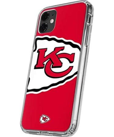 Kansas City Chiefs iPhone 11 Clear Case - Official NFL Licensed Large Logo Design - Buy Online on GoSupps.com