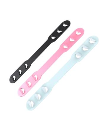 Healeeved 10 pieces adjustable ear clip ear extension strap silicone earrings mouth protection ear hook hook mask accessories mask band buckle mask cable extension buckle 1 piece (1 Pack) colored 15 pieces sorted