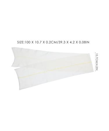 FOMIYES Elastic Tubular Gauze Dressing - 1 Roll First Aid Wrap Tape for Injuries & Athletic Support - 100x10.7cm Yellow - Buy Online on GoSupps.com