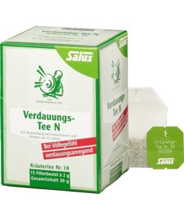 SALUS Pharma GmbH VERDAUUNGS Tee N Herb Tea Bags (Pack of 15)