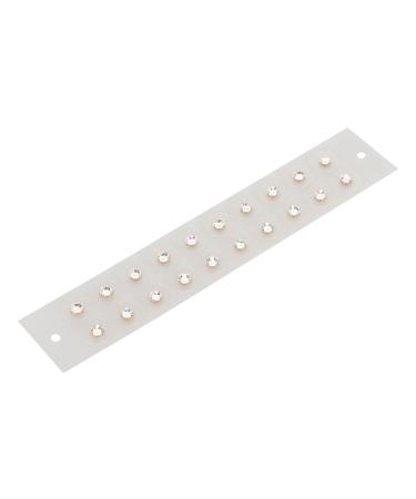20 sheet disposable ear plaster with acupuncture therapy for reflex zone massage safe and pain-free ear treatment set for healing and blood circulation crystal-ear seeds for