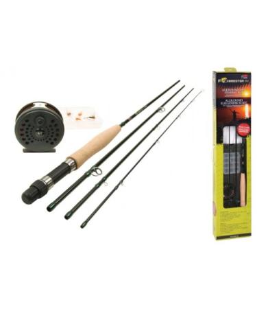 Forrester Fly Set 2.75 m for fly fishing with fly rod reel line flies