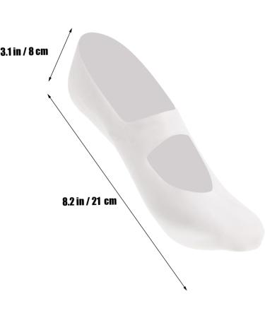Holibanna 1 Pair Breathable Boat Sock Gel Moisturizing Socks Socks Plantar Socks Silicone Foot Socks Silicone Socks Absorb Sweat Repair Socks Men and Women White - Buy Online on GoSupps.com