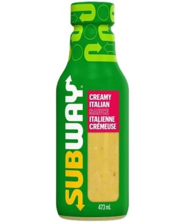 Creamy Italian Sub Sauce Bundle. Includes (2) Bottles of Subway Creamy Italian Sub Sauce (473 ml per) with Water Cooler Trivia Game by BIG MAPLE . Tasty Topping for Salads Subs Sandwiches Wraps - Buy Online on GoSupps.com
