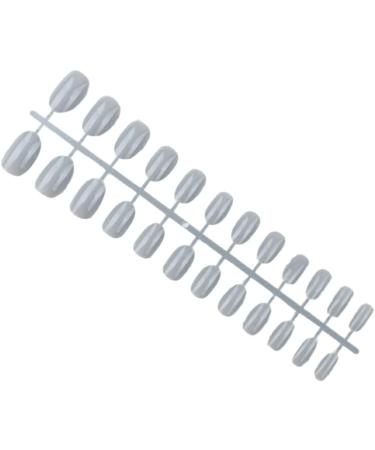 dijiusidy 24 Pieces Solid Small Round Head Press on Nails Removable Wearable French Style DIY Exquisite Unique Acrylic Nail Type22 - Buy Online on GoSupps.com