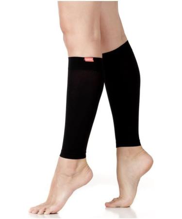 VIM & VIGR Unisex 15-20 mmHg Nylon Compression Sleeves - Solid (Medium/Large) | Enhance Comfort & Boost Circulation | International Shipping Available - Buy Online on GoSupps.com