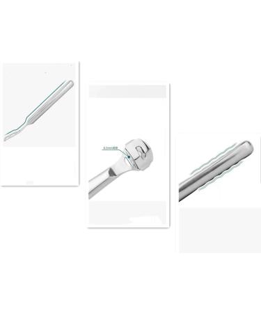 Premium Stainless Steel Foot Scraper Set - Pedicure Tools for Dead Skin Removal Heels Corns & Calluses with 10 Replacement Blades - Buy Online on GoSupps.com