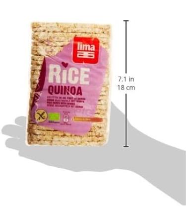 Lima Organic Quinoa Rice Cakes 130 g - Buy Online on GoSupps.com