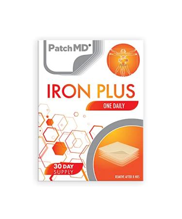 PatchMD  Iron Plus Topical Patches - 30 Days Supply