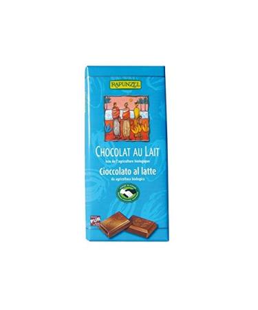 Rapunzel - Milk Chocolate 100G Organic - Sold per unit