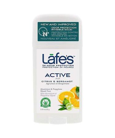 Lafe'S Natural Body Care Deod Twist Stick Active 2.5 Oz