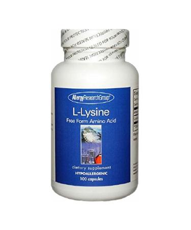 Allergy Research Group L-Lysine 500mg 100 veg. Capsules
