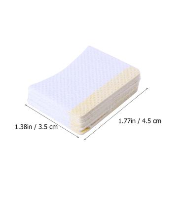 FOMIYES Eyelash Extension Glue Wipes - 160pcs Makeup Remover Cotton Pads for Professional Eyelash Care - Lint-Free Cleaning Tool - Buy Online on GoSupps.com