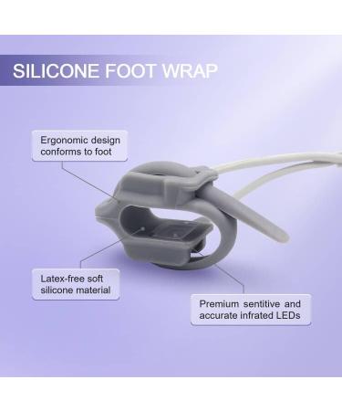 3.2 Foot Reusable SPO2 Sensor for NellCor Monitors | Multi-Site Probe & 7-Pin Connection | Compatible with Oxismart - Buy Online on GoSupps.com