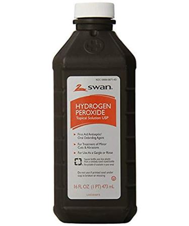 Swan Hydrogen Peroxide Antiseptic Topical Solution 16 fl. oz.