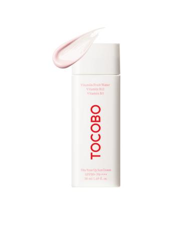 TOCOBO Vita Tone Up Sun Cream SPF50+ PA++++ 2.82oz / 50ml | Natural Ingredients Moist Vitamin Sunscreen | Vegan Sunscreen for Face
